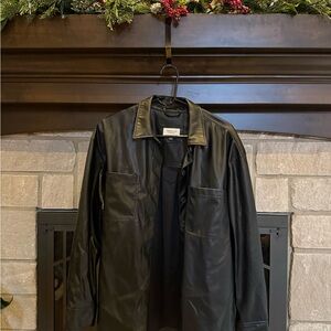 American Eagle Outfitters Black Shirt Jacket